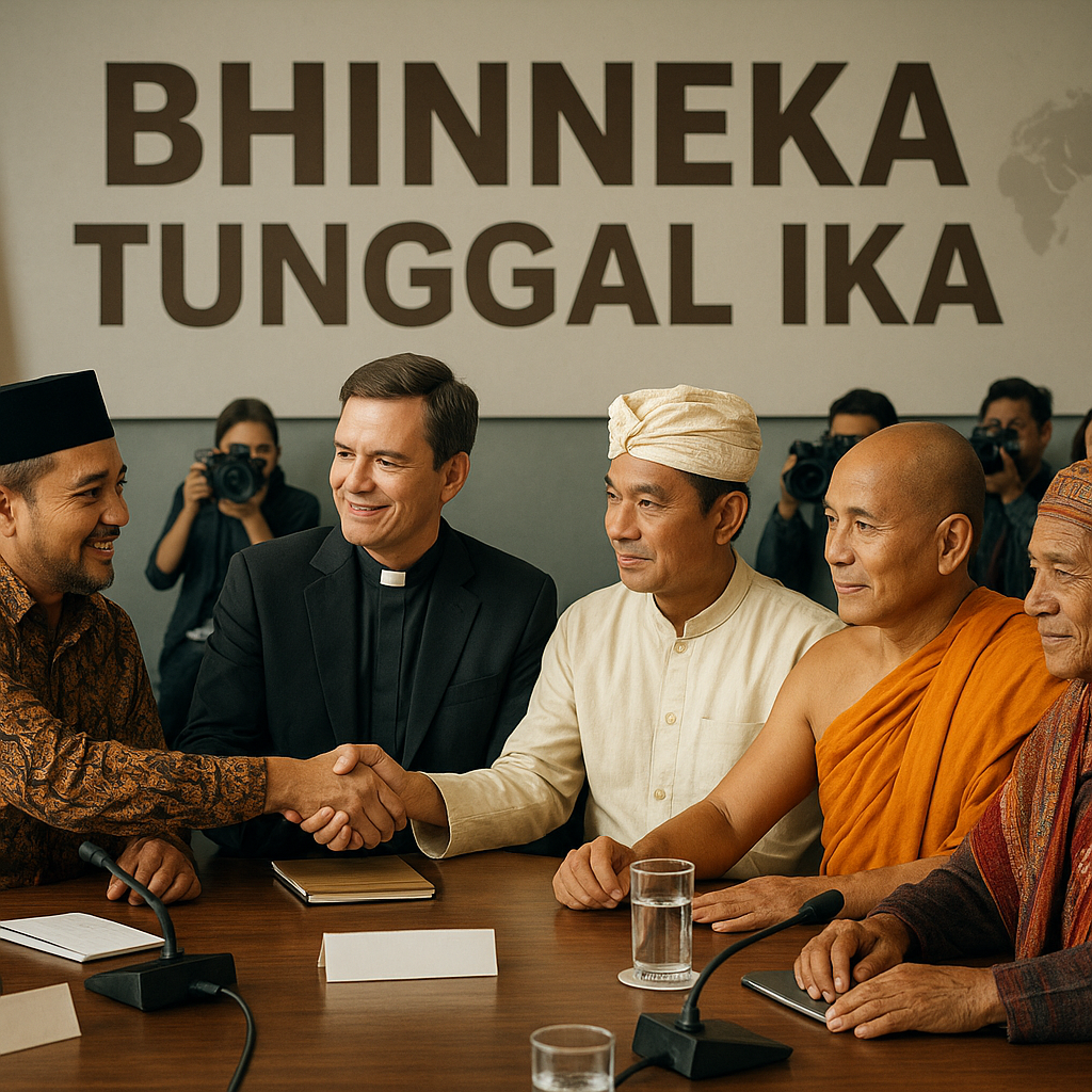 Dialog Agama dan Bhinneka Tunggal Ika Bisa Jadi Modal Meredam Konflik Global