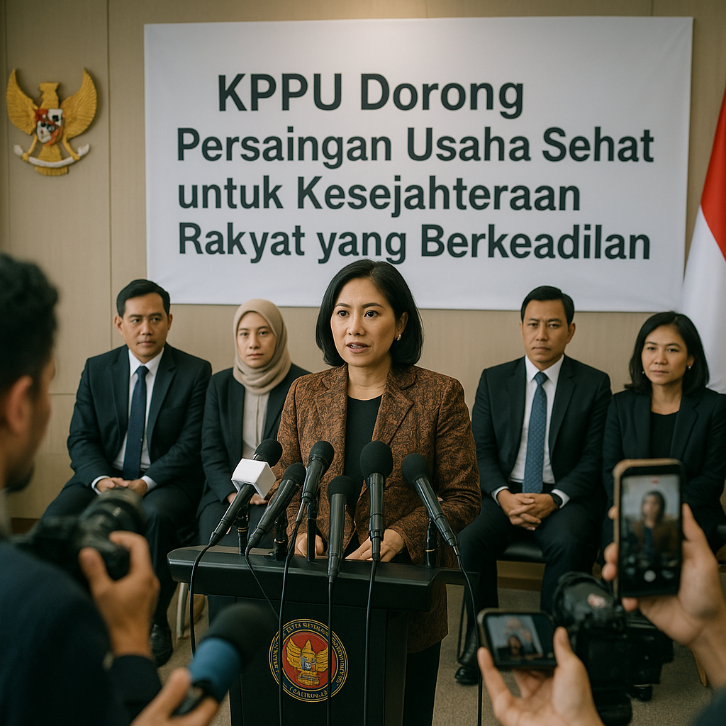 KPPU Dorong Persaingan Usaha Sehat untuk Kesejahteraan Rakyat yang Berkeadilan
