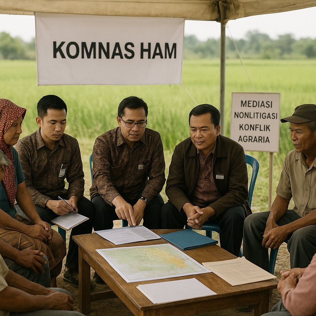 Komnas HAM Dorong Penyelesaian Konflik Agraria Lewat Mediasi Nonlitigasi