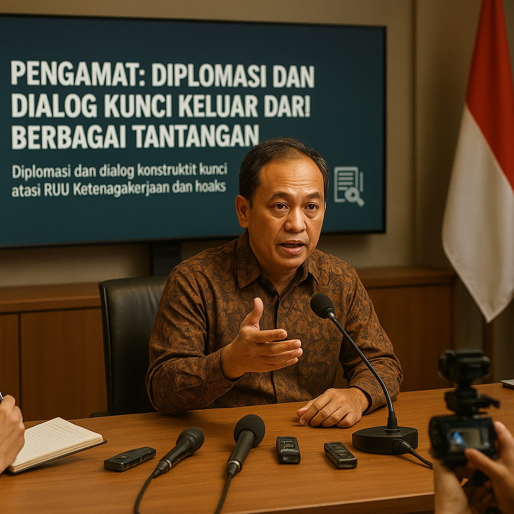 Pengamat: Diplomasi dan Dialog Kunci Keluar dari Berbagai Tantangan