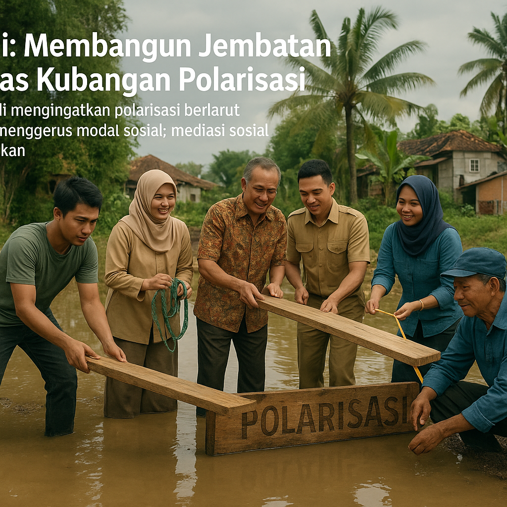 Opini: Membangun Jembatan di Atas Kubangan Polarisasi