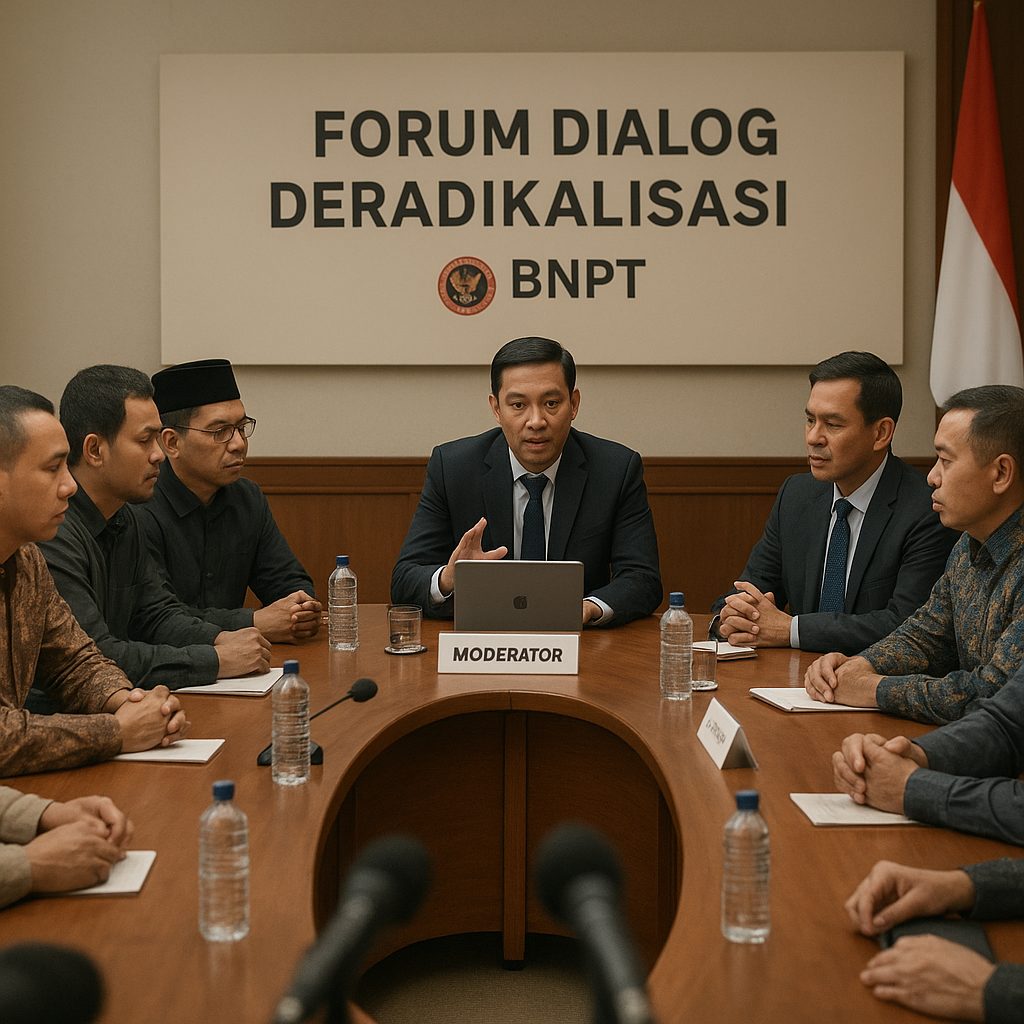 BNPT Gelar Forum Dialog dengan Mantan Anggota Kelompok Radikal untuk Perkuat Deradikalisasi