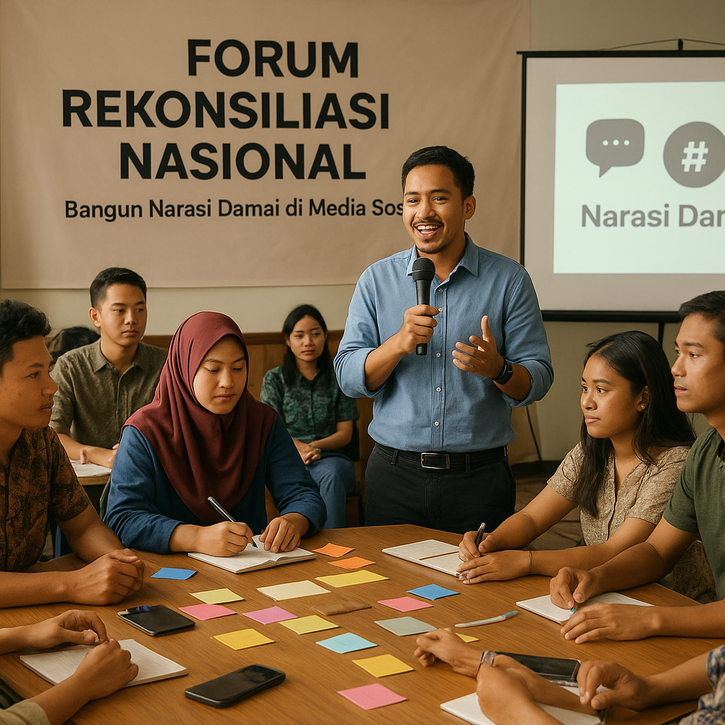 Forum Rekonsiliasi Nasional Ajak Generasi Muda Bangun Narasi Damai di Media Sosial