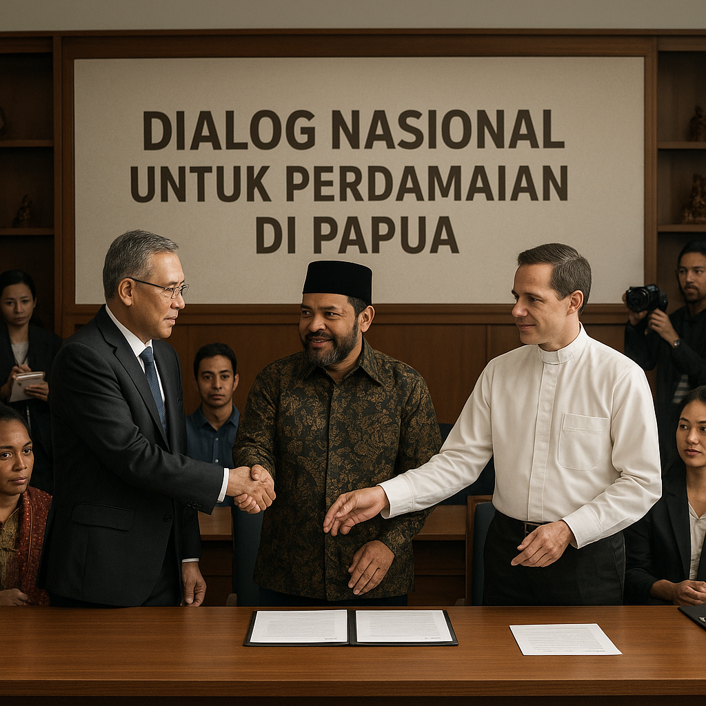Pemerintah dan Tokoh Agama Sepakati Dialog Nasional untuk Perdamaian di Papua