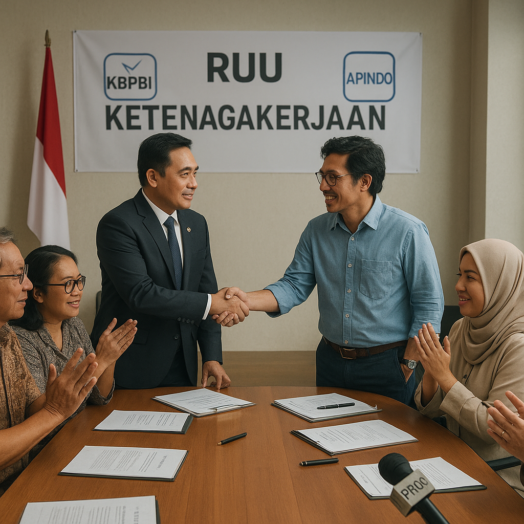 Buruh Bareng Pengusaha Rumuskan RUU Ketenagakerjaan, Draf Rampung Bulan Ini