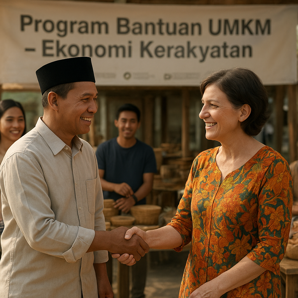 Ekonomi Kerakyatan Jadi Perekat: Program Bantuan UMKM di Daerah Konflik Mulai Berdampak Positif