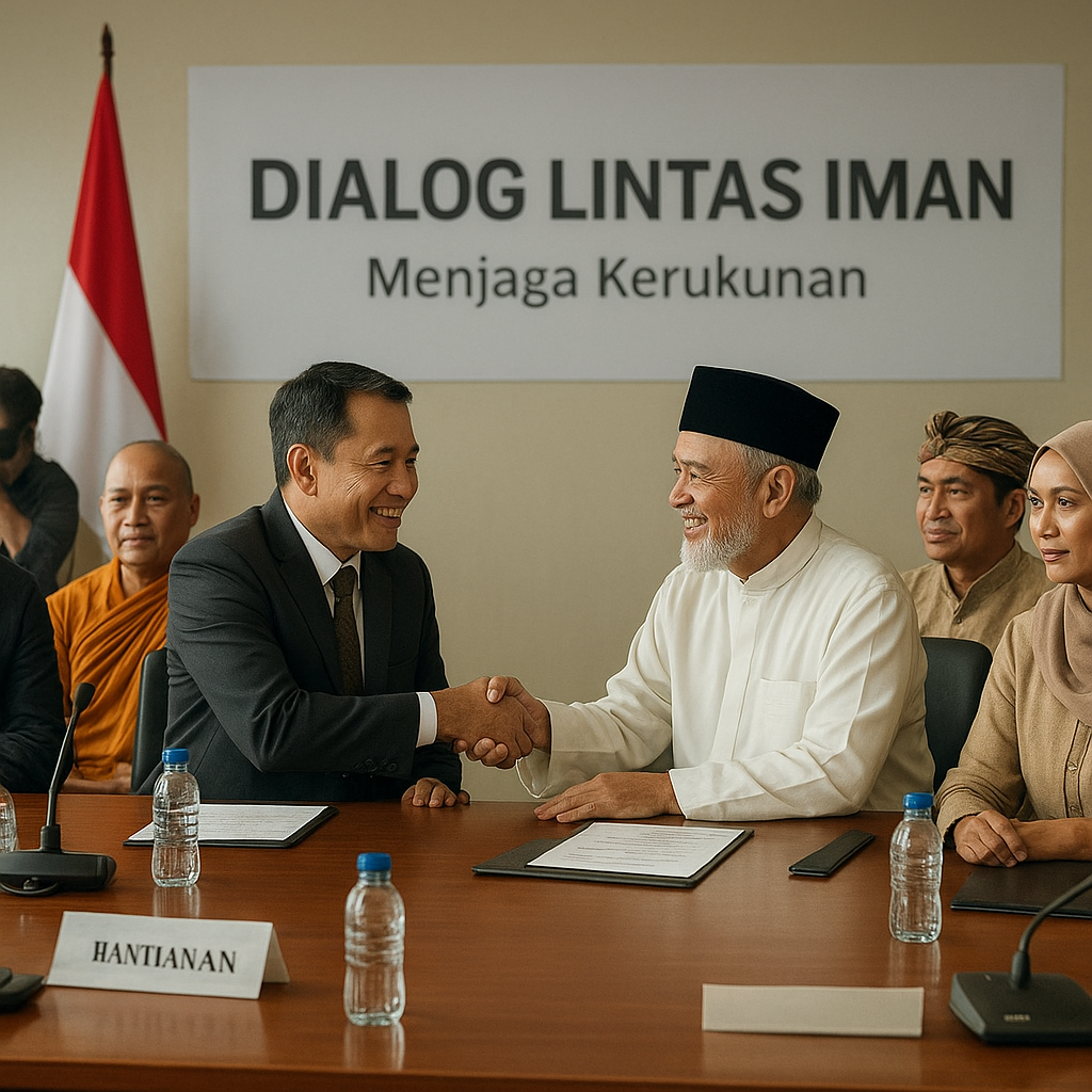 Pemerintah dan Tokoh Agama Sepakati Dialog Lintas Iman untuk Jaga Kerukunan