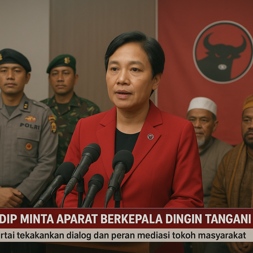 PDIP Minta Aparat Berkepala Dingin Tangani Dinamika di Aceh