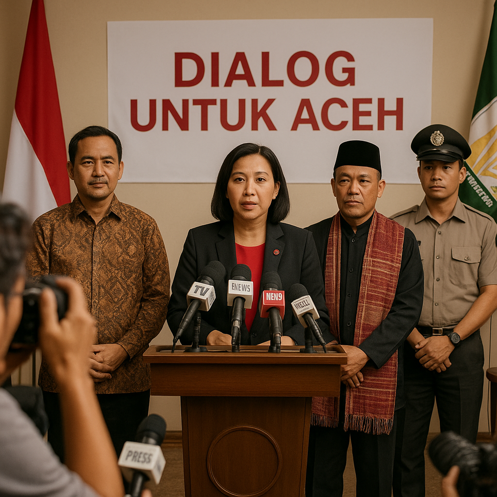 PDIP Serukan Dialog, Minta Aparat Berkepala Dingin Hadapi Dinamika Aceh