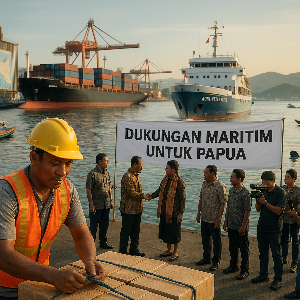 Dukungan Maritim untuk Papua dari Kota Pelabuhan