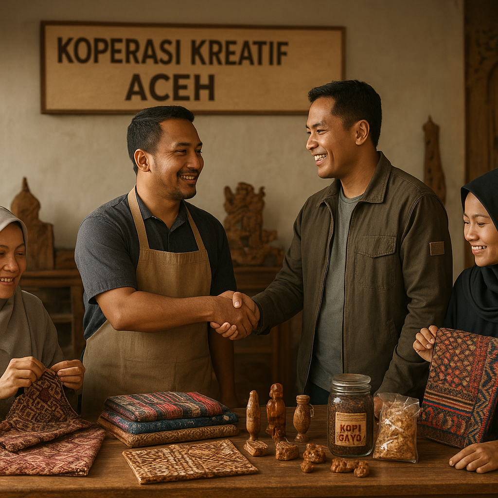 Ekonomi Kreatif Jadi Perekat Sosial di Wilayah Pasca Konflik Aceh