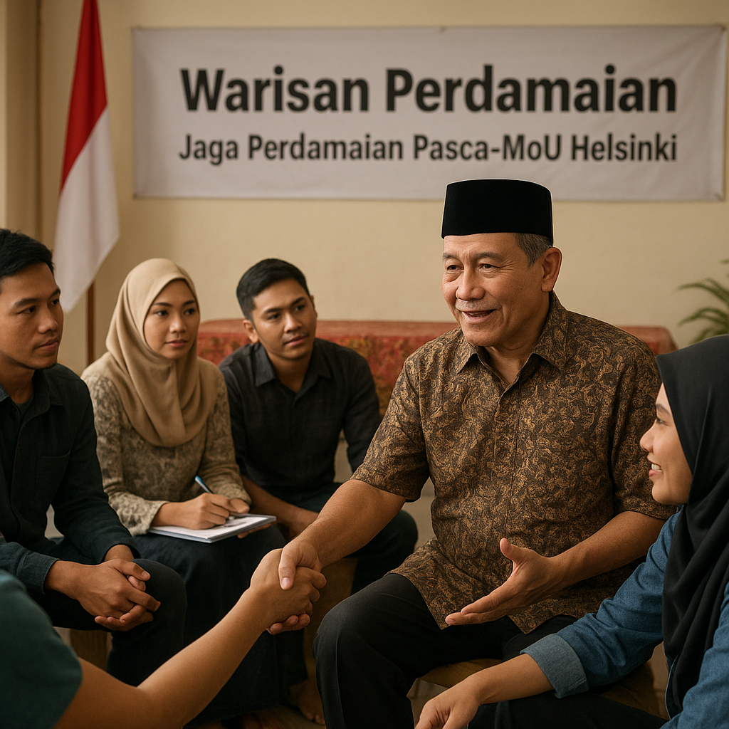 Mantan Kombatan GAM Ajak Muda-mudi Aceh Jaga Warisan Perdamaian