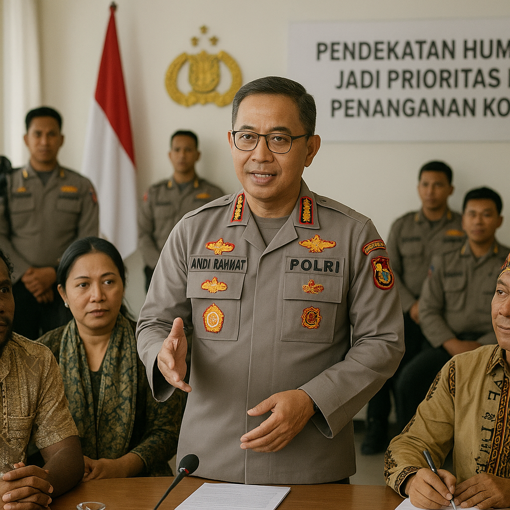 Kapolri: Pendekatan Humanis Jadi Prioritas dalam Penanganan Konflik Sosial