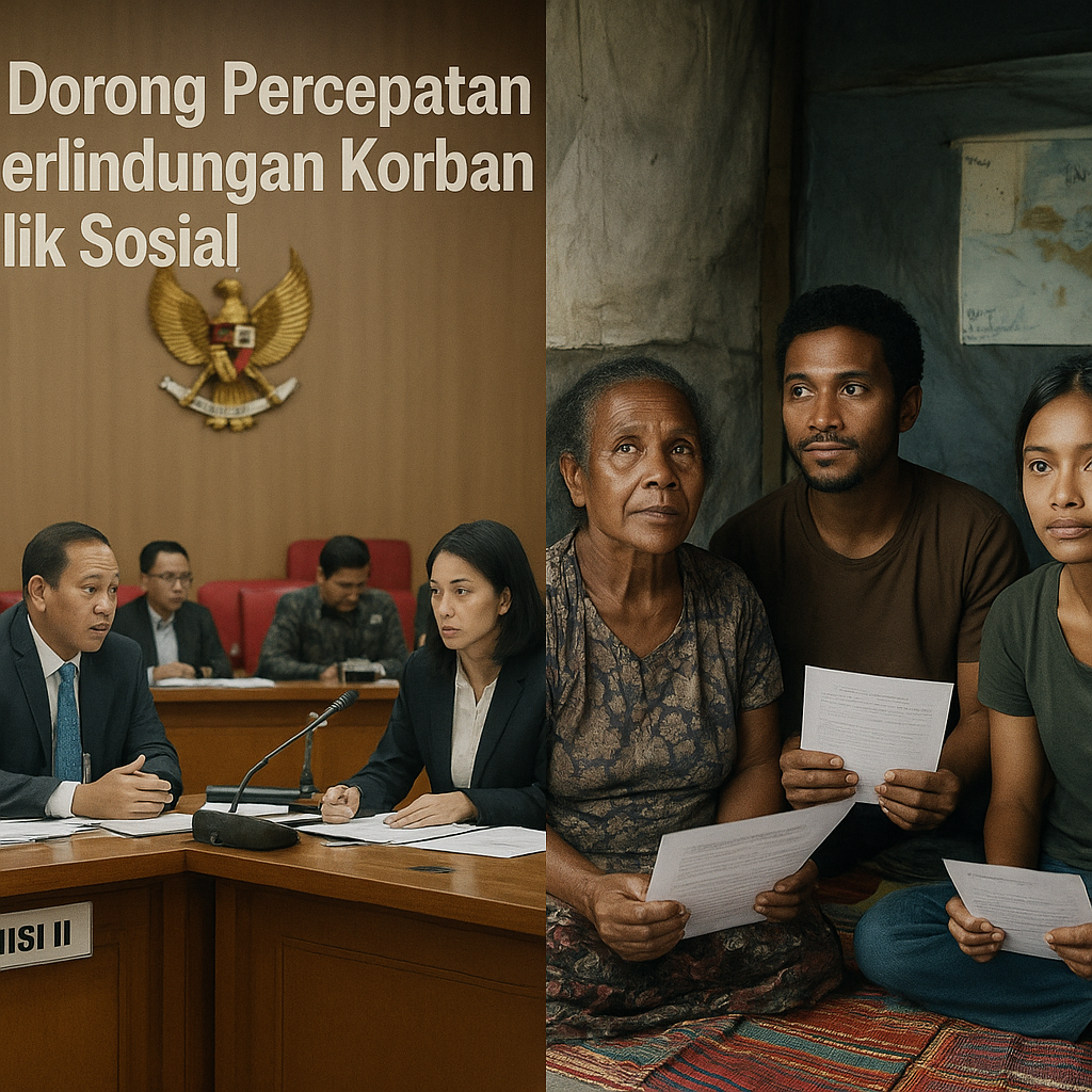 DPR Dorong Percepatan UU Perlindungan Korban Konflik Sosial