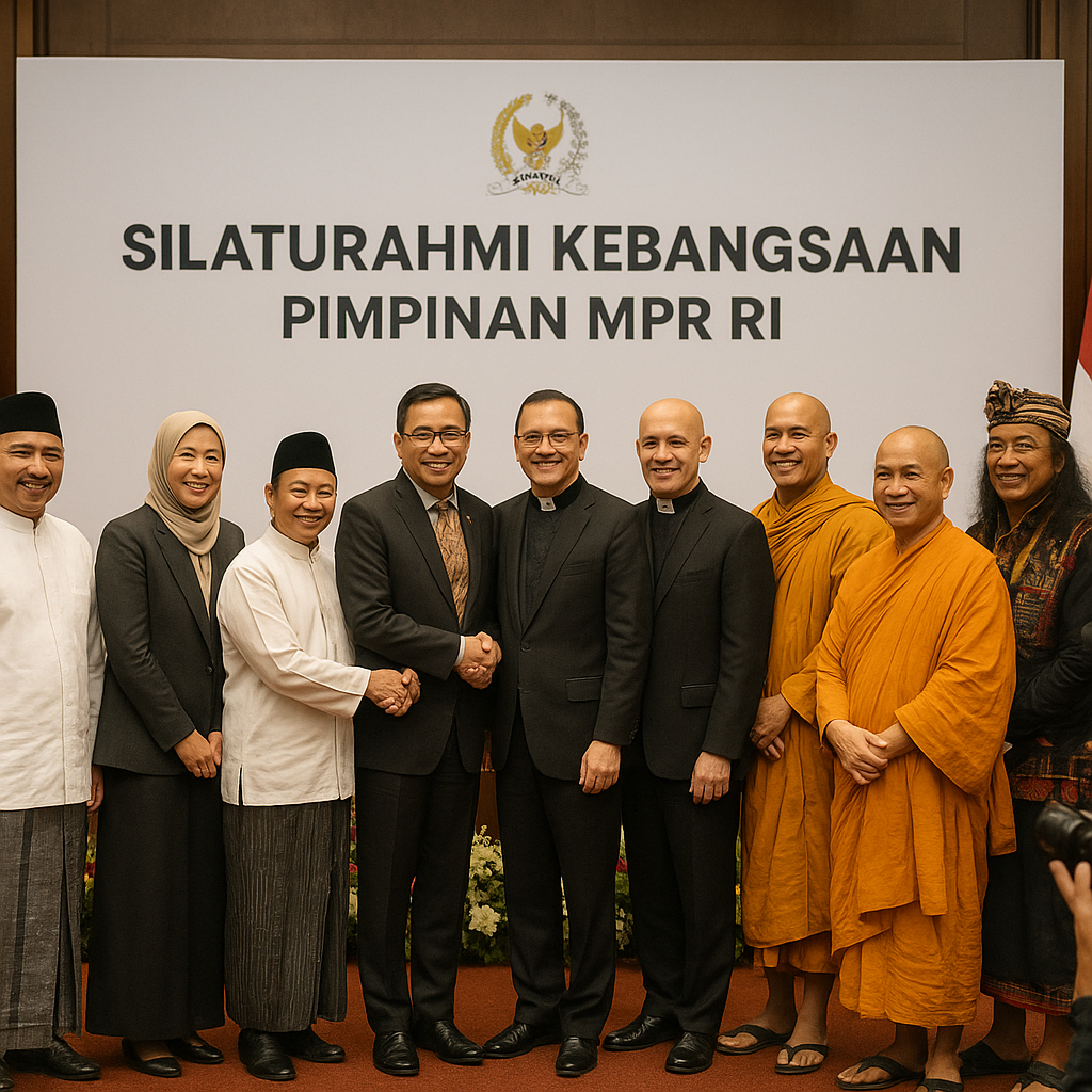Pimpinan MPR RI Gelar Silaturahmi Kebangsaan dengan Tokoh Lintas Agama