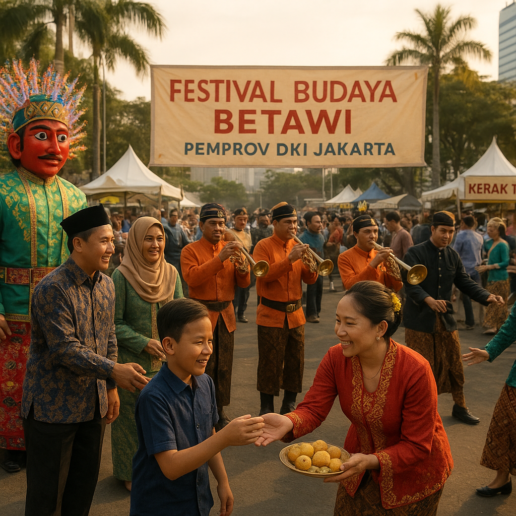 Pemprov DKI Gelar Festival Budaya Betawi untuk Perkuat Kebinekaan