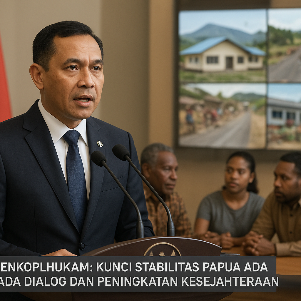 Menkopolhukam: Kunci Stabilitas Papua Ada pada Dialog dan Peningkatan Kesejahteraan