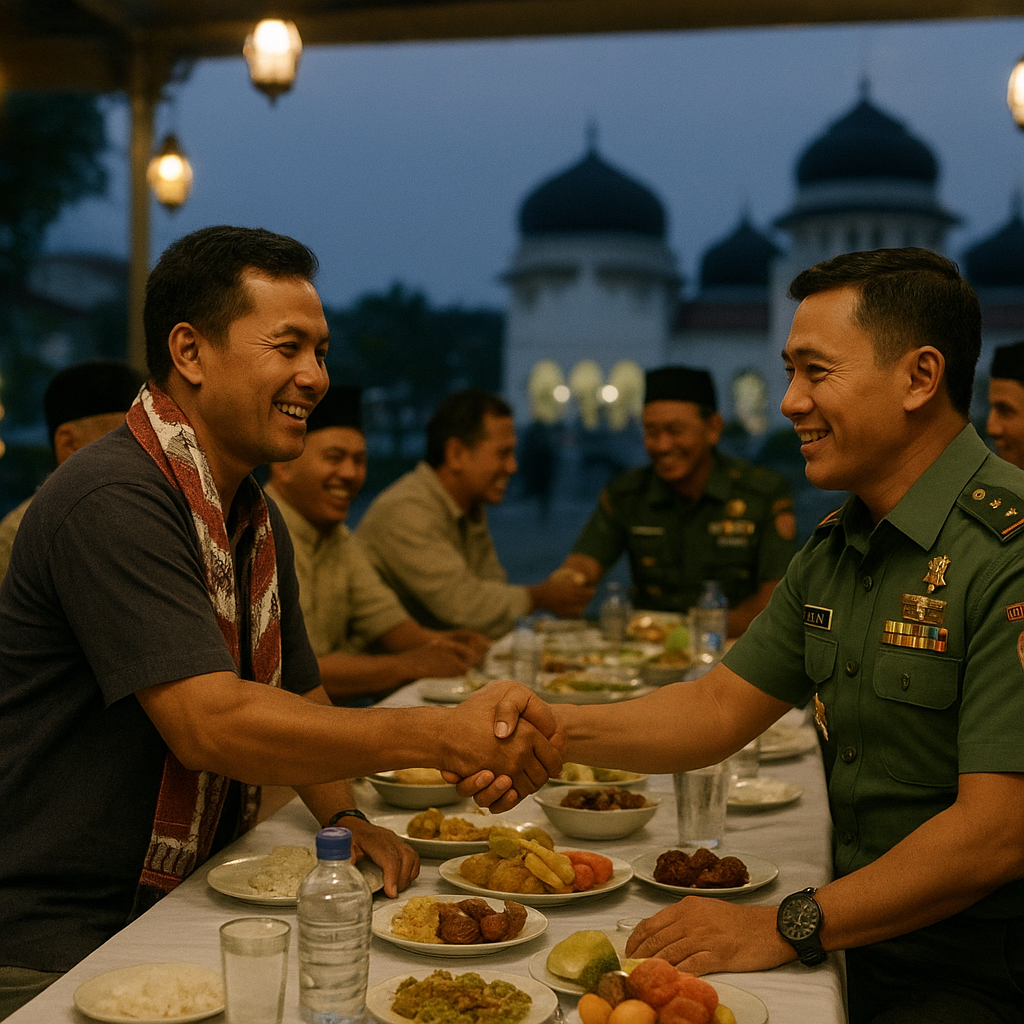 Para Mantan Kombatan GAM dan TNI Gelar Silaturahmi di Banda Aceh