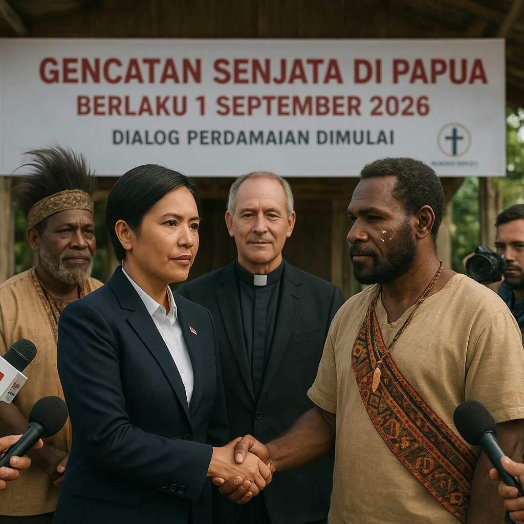 Pemerintah dan OPM Sepakati Gencatan Senjata di Papua, Dialog Perdamaian Dimulai
