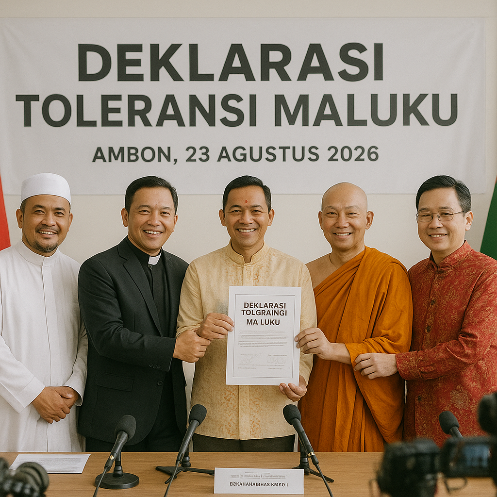 Pertemuan Lintas Agama di Ambon Hasilkan Deklarasi Toleransi untuk Maluku