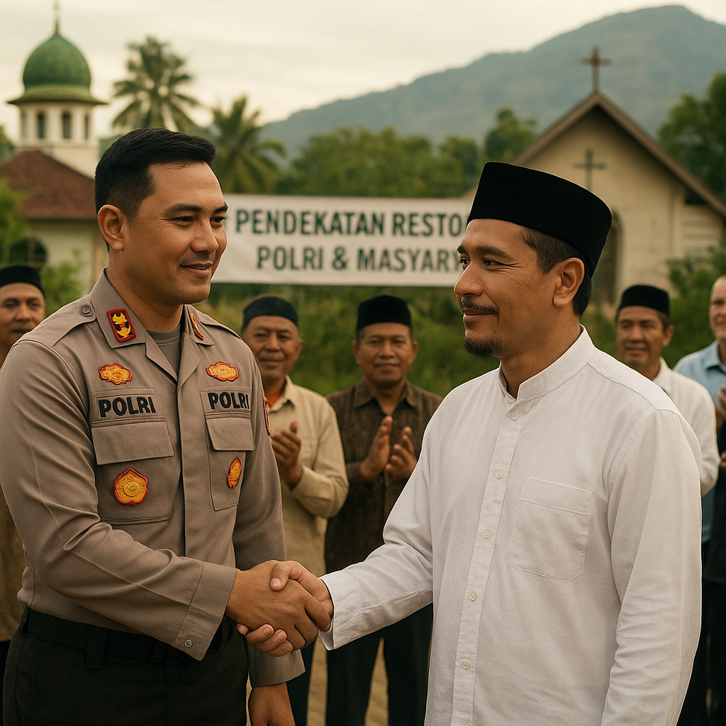 Polri Tuntaskan Kasus Terorisme di Poso dengan Pendekatan Restoratif