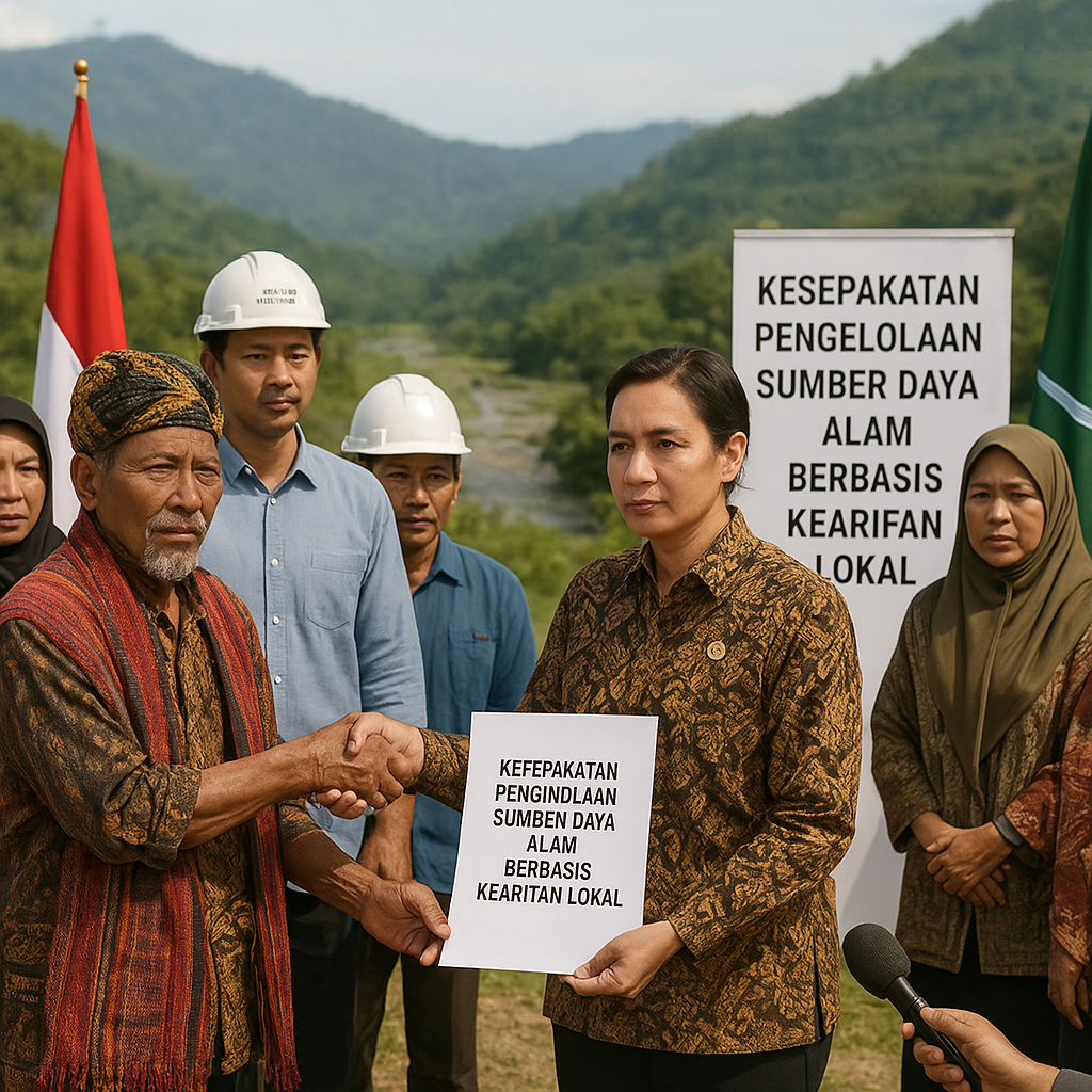 Pemerintah Aceh dan Masyarakat Sepakati Pengelolaan Sumber Daya Alam Berbasis Kearifan Lokal