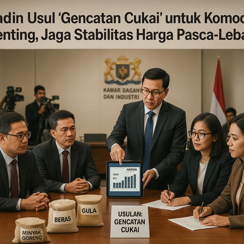 Kadin Usul 'Gencatan Cukai' untuk Komoditas Penting, Jaga Stabilitas Harga Pasca-Lebaran