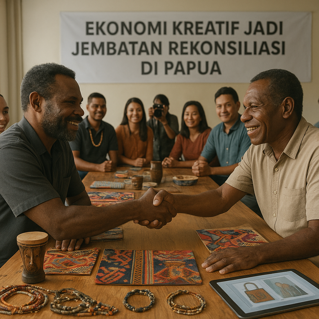 Ekonomi Kreatif Jadi Jembatan Rekonsiliasi di Papua