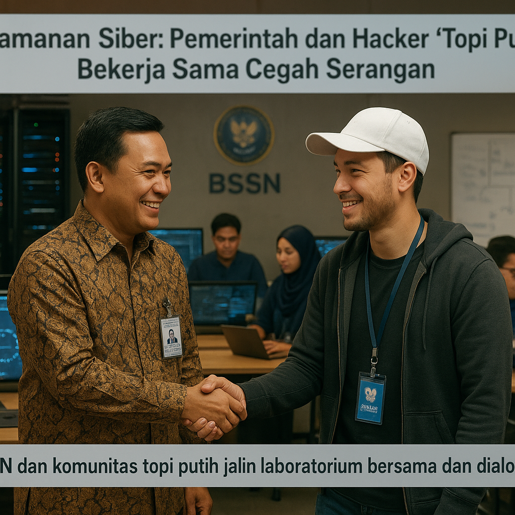 Keamanan Siber: Pemerintah dan Hacker 'Topi Putih' Bekerja Sama Cegah Serangan