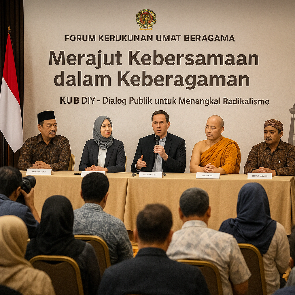 Forum Lintas Agama DIY Gelar Dialog Publik untuk Tangkal Radikalisme