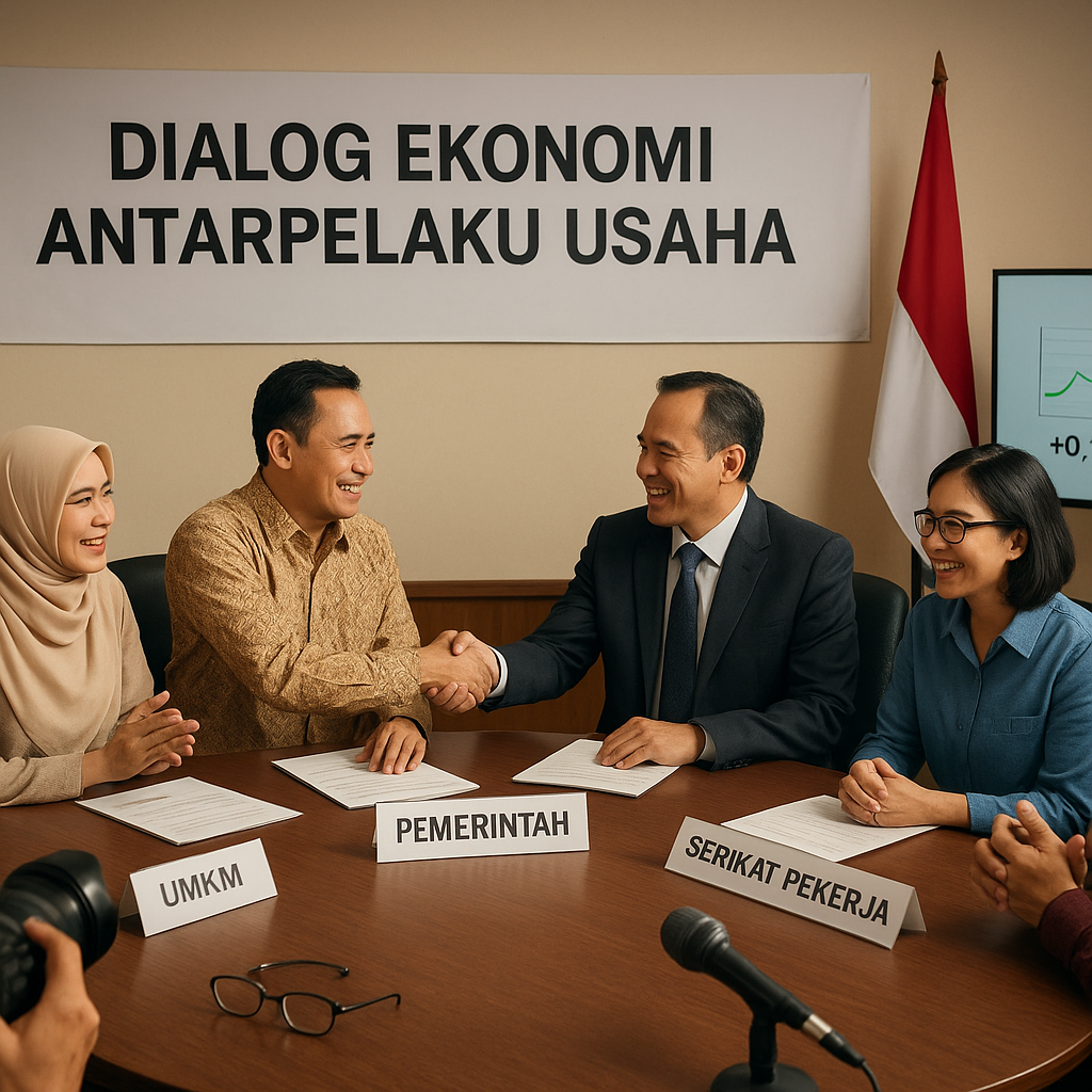 Rupiah Menguat di Tengah Optimisme Dialog Ekonomi Antarpelaku Usaha