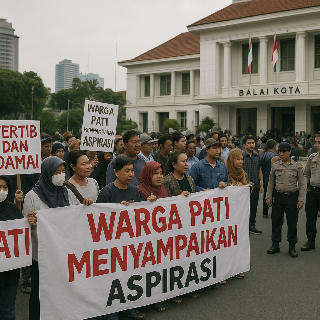 Pramono Anung Persilakan Demo Warga Pati, Asal Tertib dan Tak Anarkis