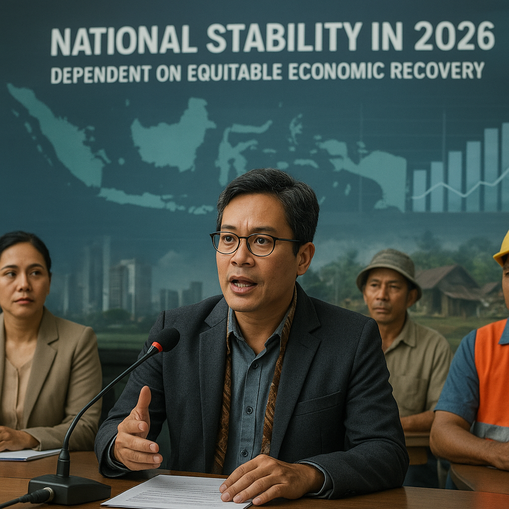 Pengamat: Stabilitas Nasional 2026 Bergantung pada Pemerataan Pemulihan Ekonomi