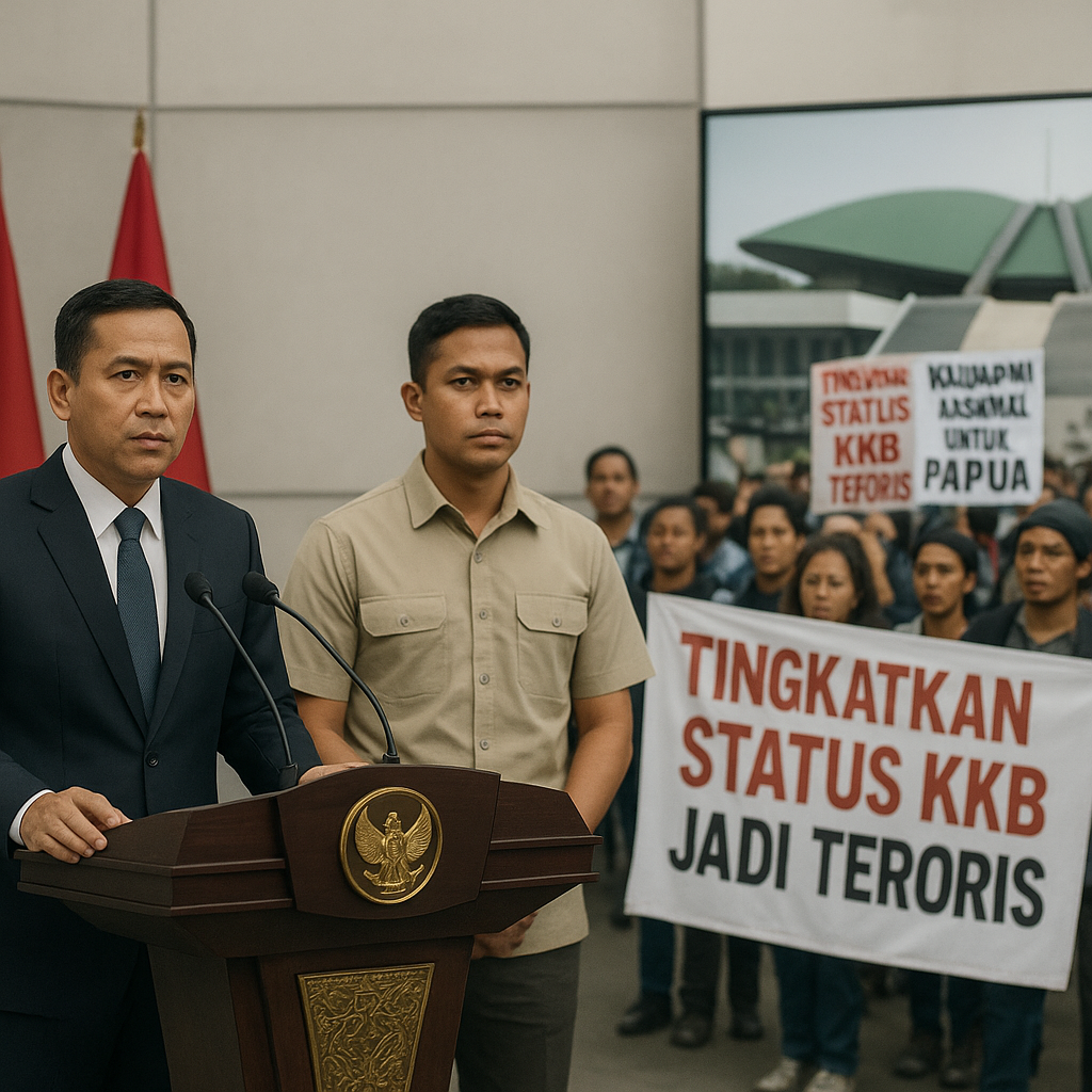 Dinilai Kejam dan Brutal, Pemerintah-DPR Diminta Tingkatkan Status KKB jadi Teroris