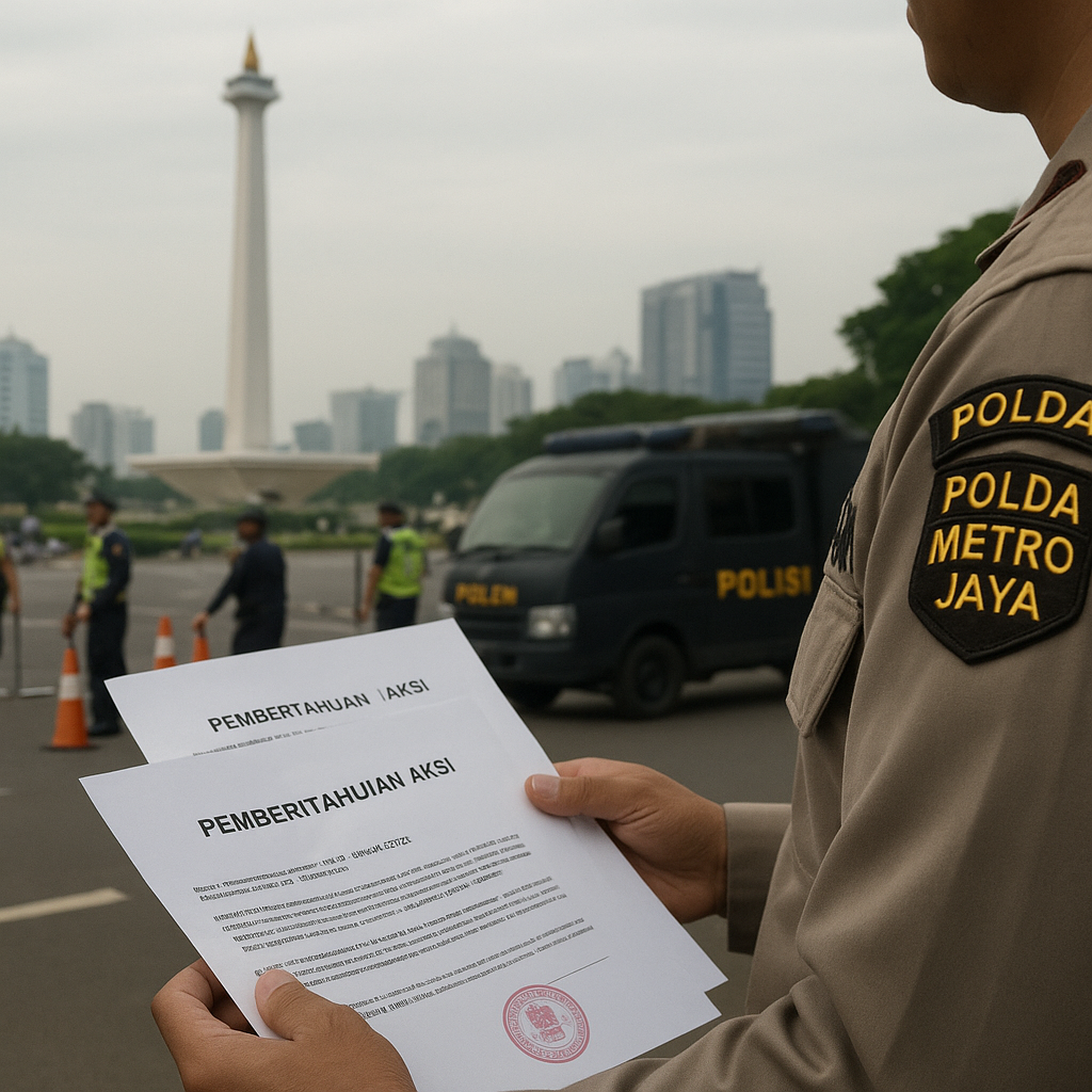 Jelang Demo 27 Agustus, Ini 2 Pemberitahuan Aksi Demo RUU Perampasan Aset yang Diterima Polda Metro