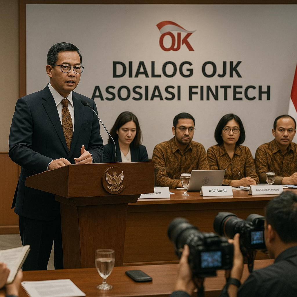 Tingkatkan Peran Pengawasan, OJK Gelar Dialog dengan Asosiasi Fintech