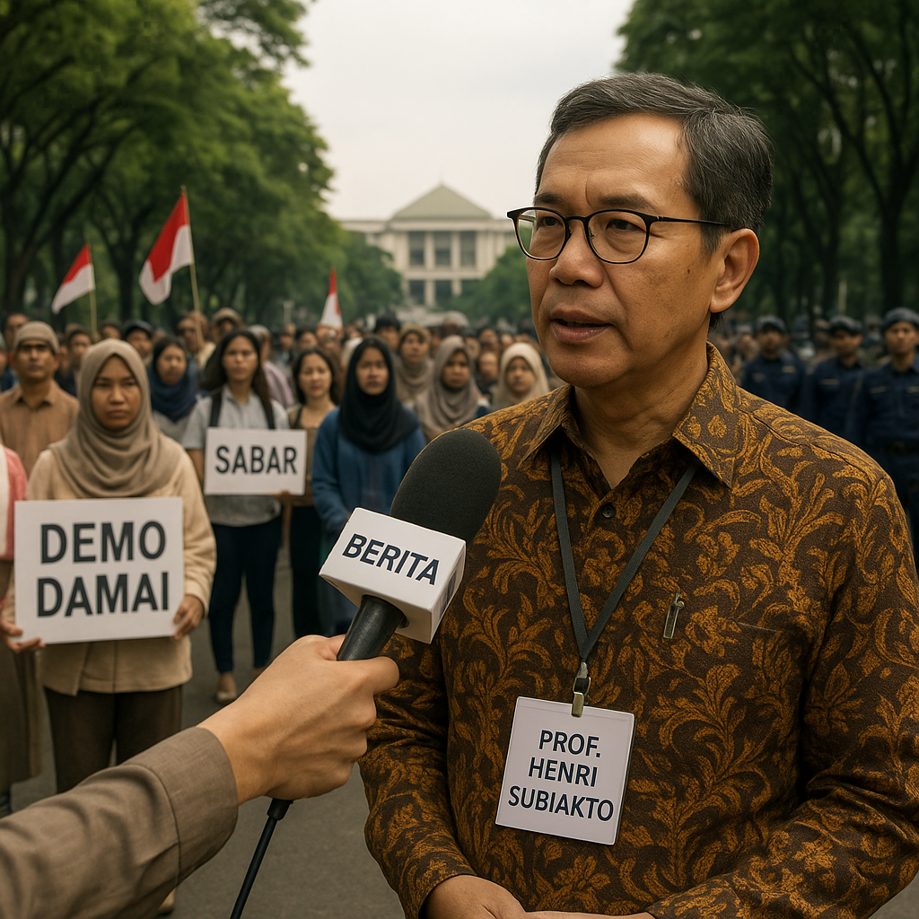 Demo 27 Agustus Diprediksi Tak Rusuh, Pakar Sebut Karakter Warga Sabar