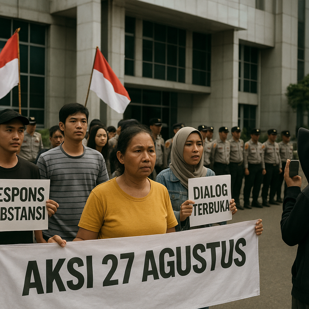 Pemerintah Diminta Respons Substansi, Waspadai Provokator di Aksi 27 Agustus