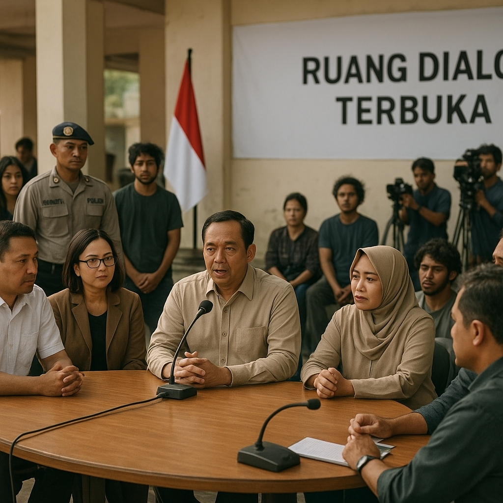 Pemerintah Siapkan Ruang Dialog Terbuka Usai Aksi 27 Agustus