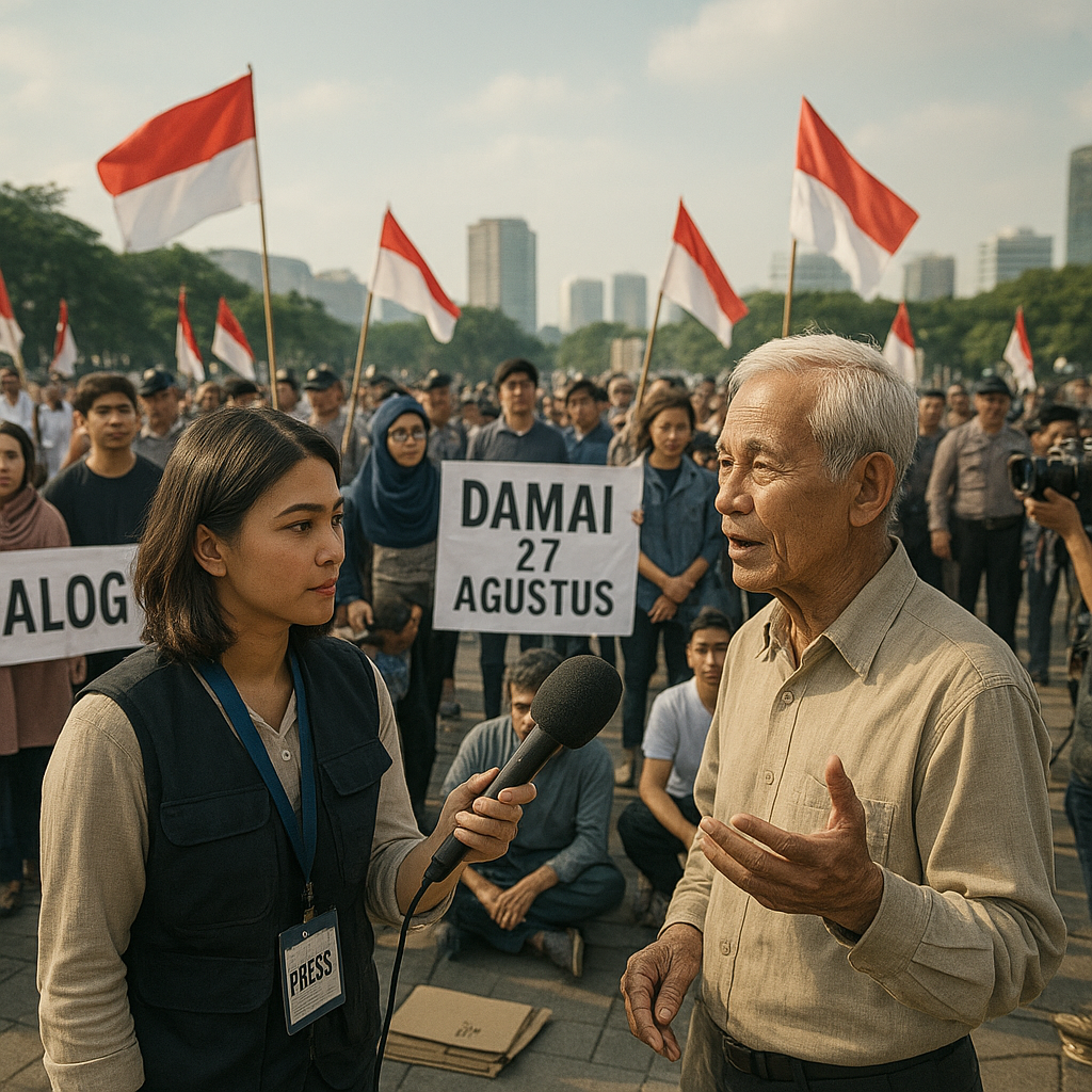 Opini: Demo Damai 27 Agustus, Momentum Perkuat Kultur Dialog Nasional