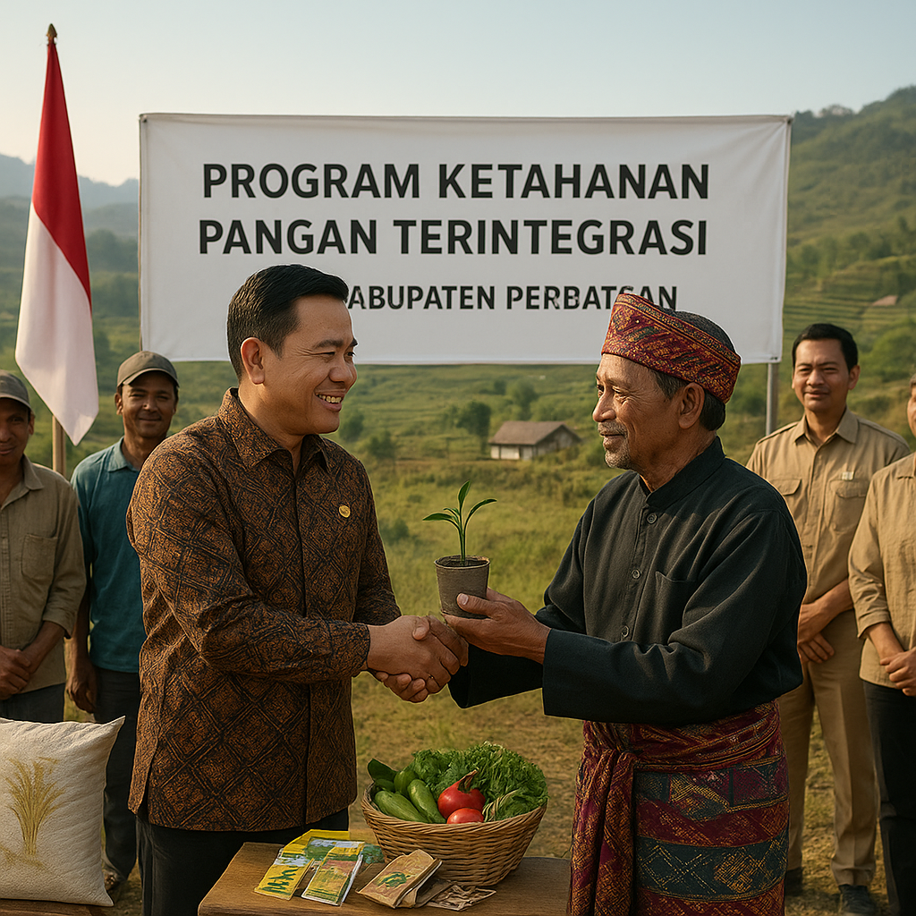 Pemerintah Luncurkan Program Ketahanan Pangan Terintegrasi di Wilayah Perbatasan