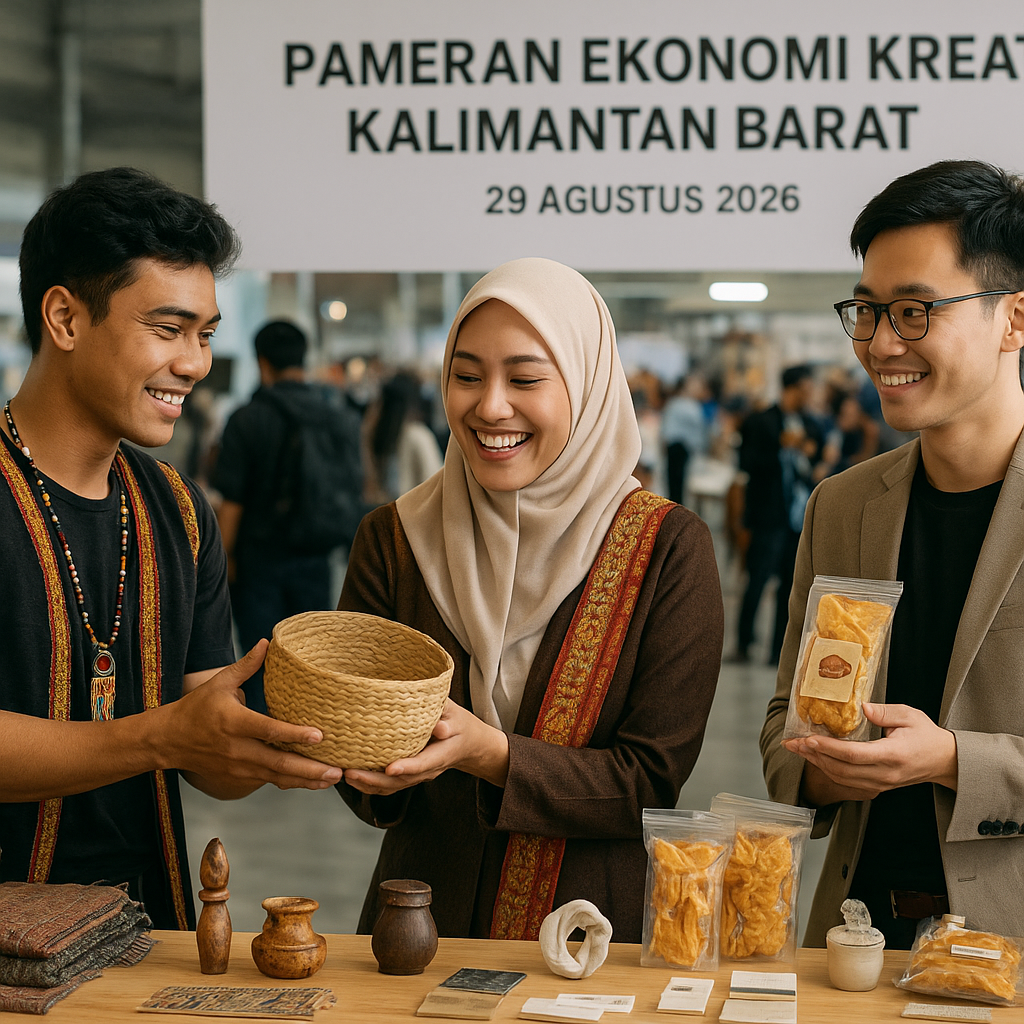 Ekonomi Kreatif Jadi Jembatan Antar Kelompok Etnis di Kalimantan Barat