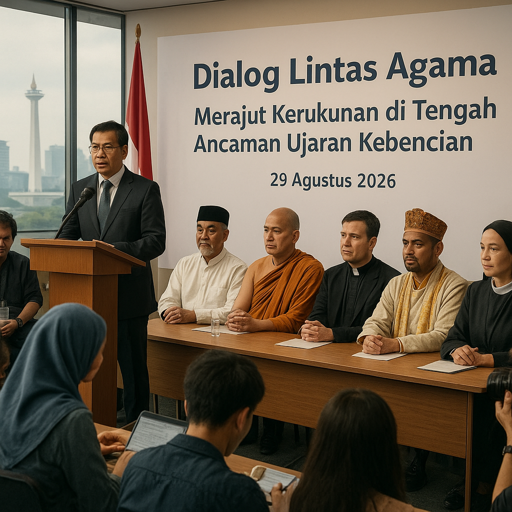 Dialog Lintas Agama di Jakarta: Merajut Kerukunan di Tengah Ancaman Ujaran Kebencian