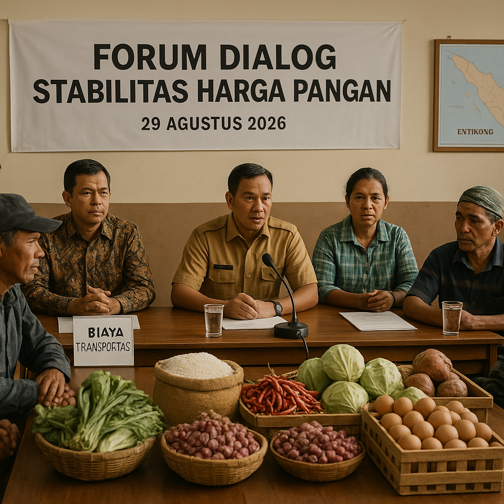 Stabilitas Harga Pangan di Daerah Perbatasan: Pemerintah Perkuat Kerja Sama dengan Pedagang Lokal