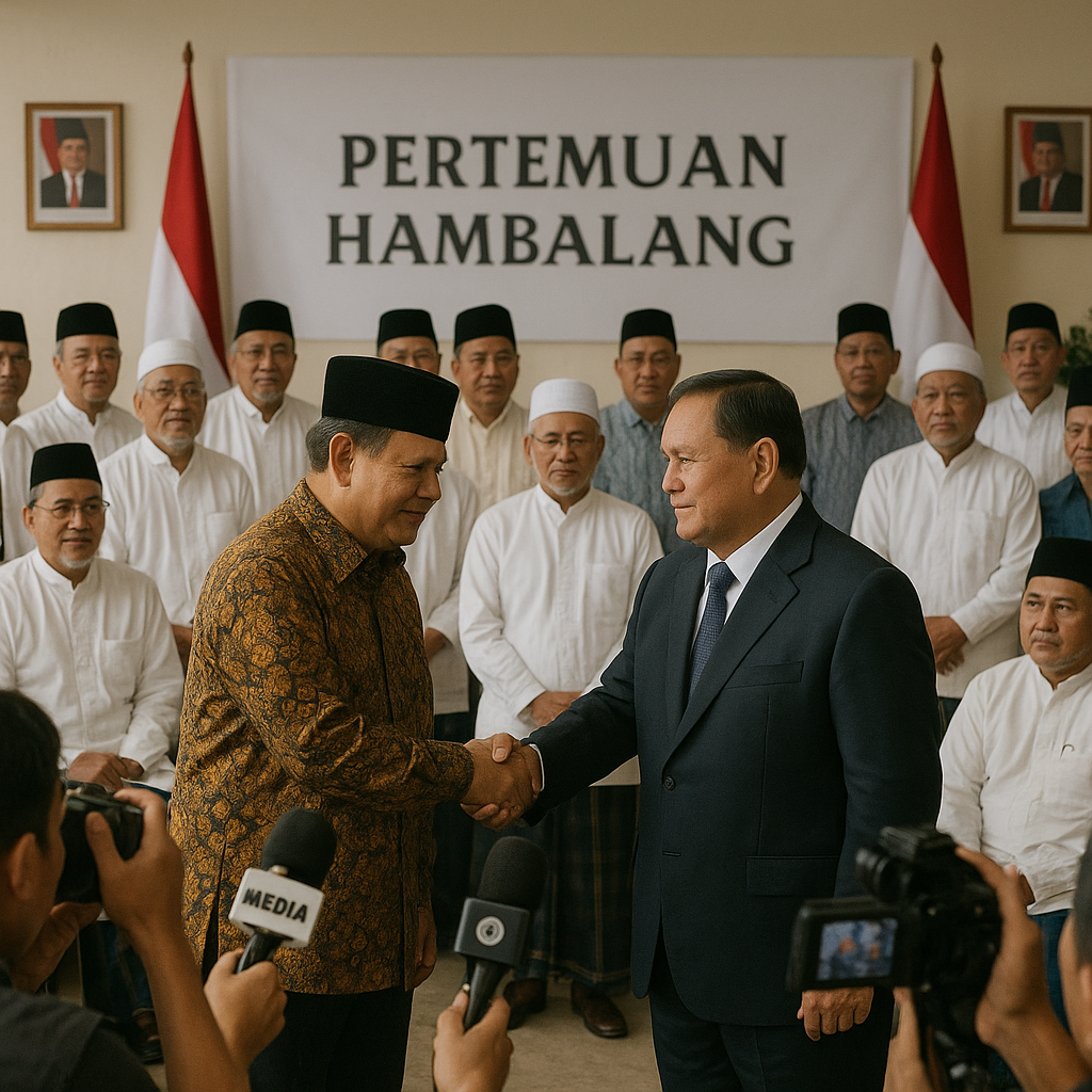 Pertemuan Hambalang Sepakat Redakan Situasi Usai Demo Berujung Bentrok