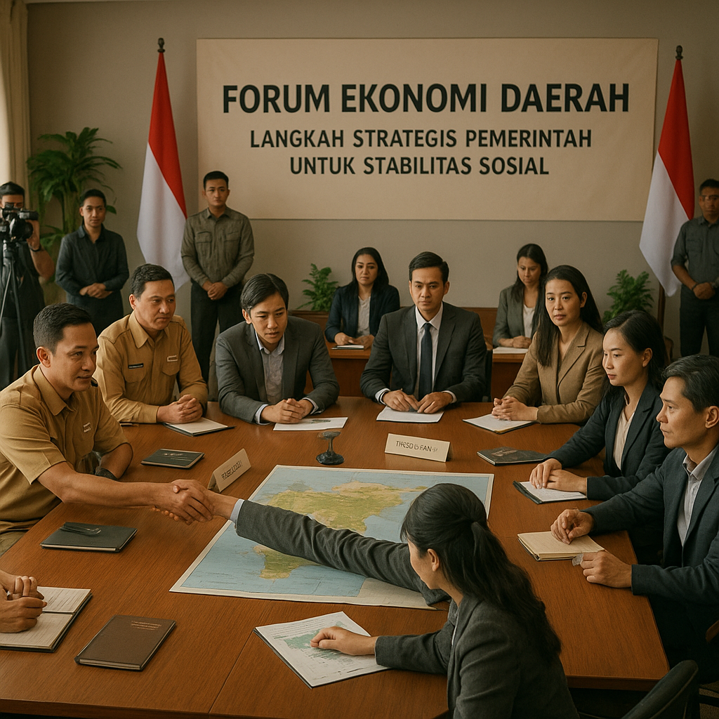 Langkah Strategis Pemerintah: Menggagas Forum Ekonomi Daerah sebagai Perekat di Wilayah Rawan Konflik