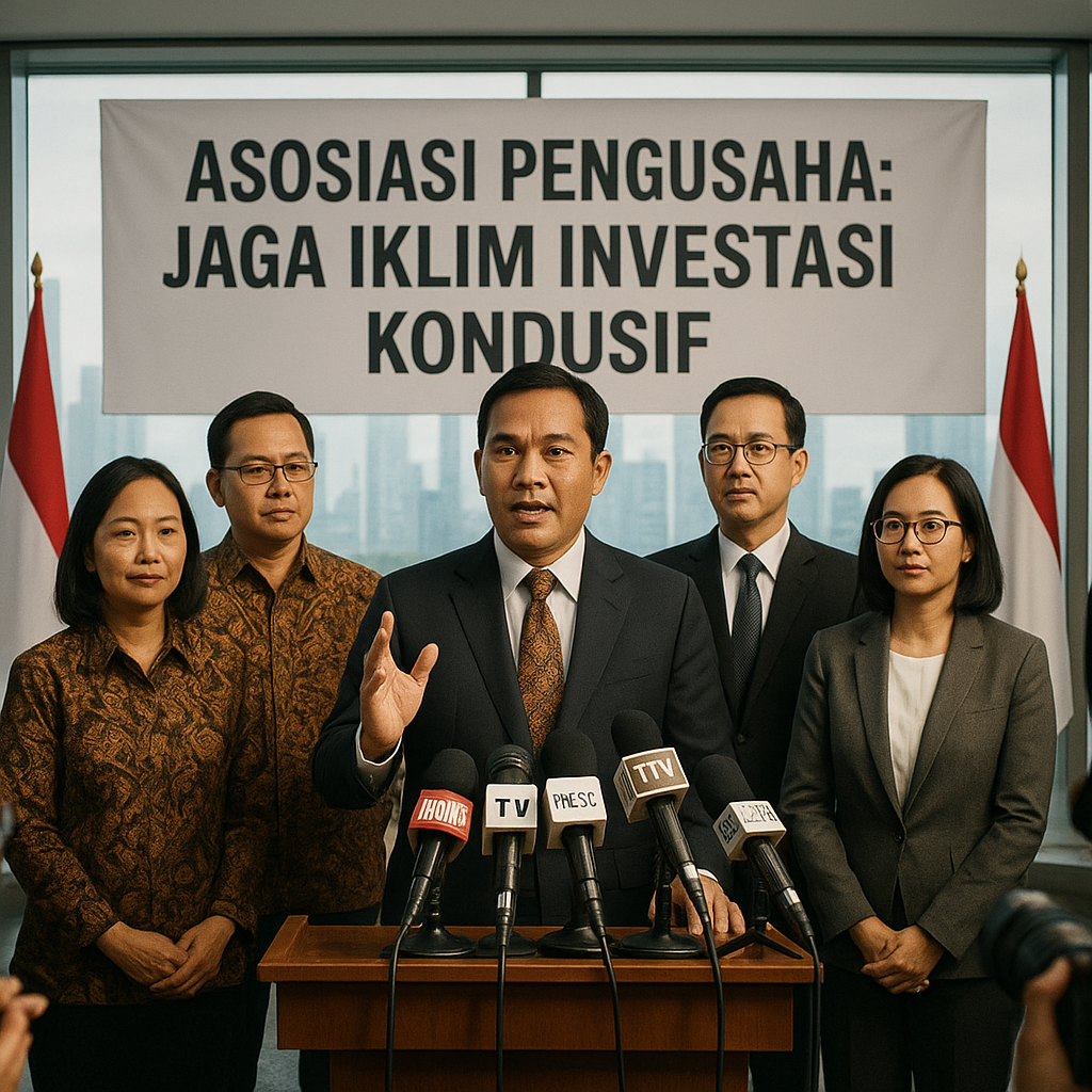 Asosiasi Pengusaha Desak Semua Pihak Jaga Iklim Investasi Tetap Kondusif