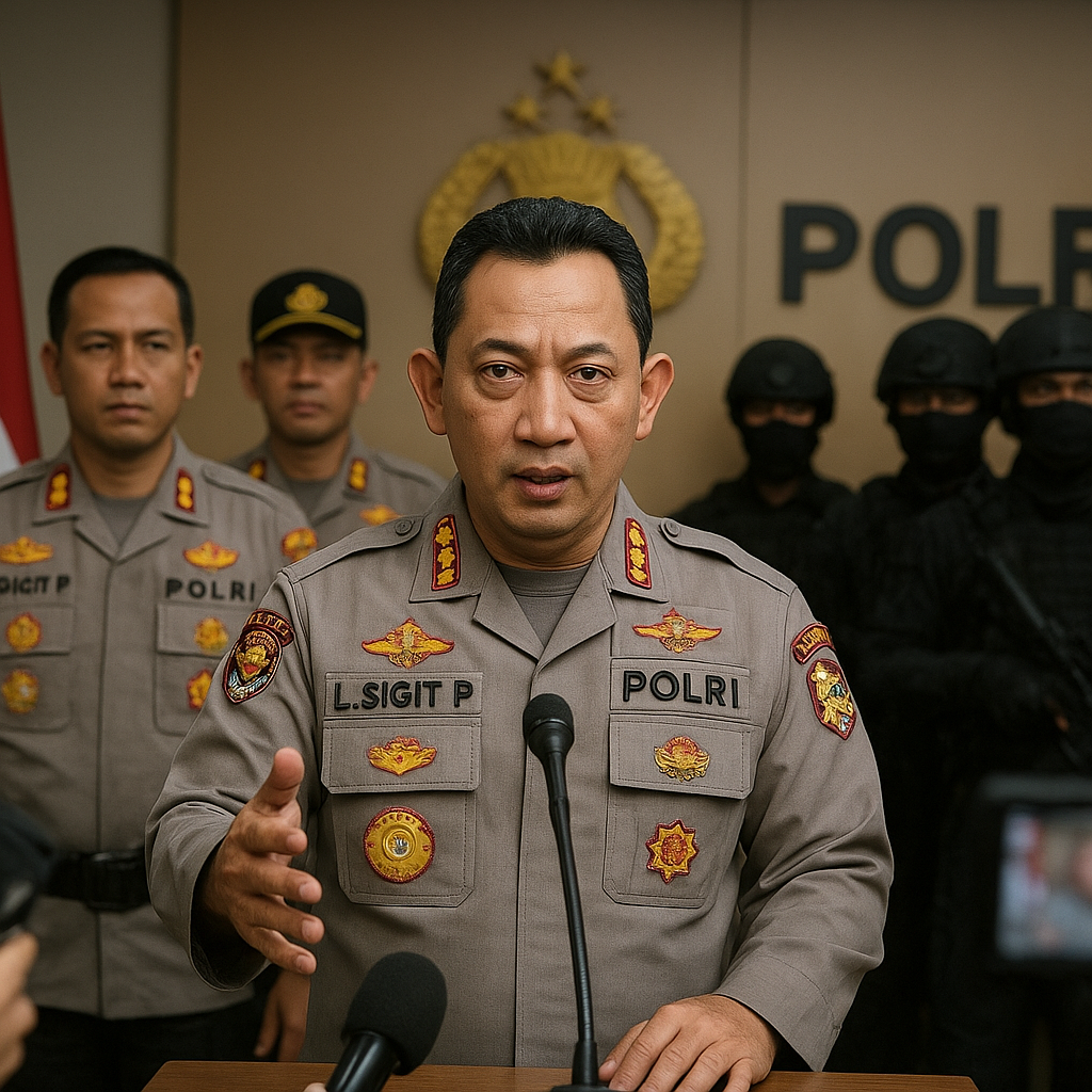 Kapolri: Aparat Harus Profesional, Jaga Harkat Martabat Masyarakat dalam Setiap Aksi