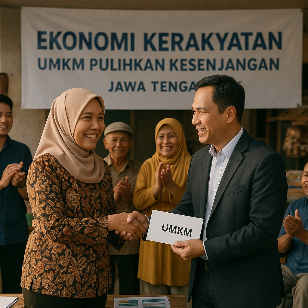 Ekonomi Kerakyatan Jadi Perekat Sosial, UMKM di Jawa Tengah Mulai Pulihkan Kesenjangan
