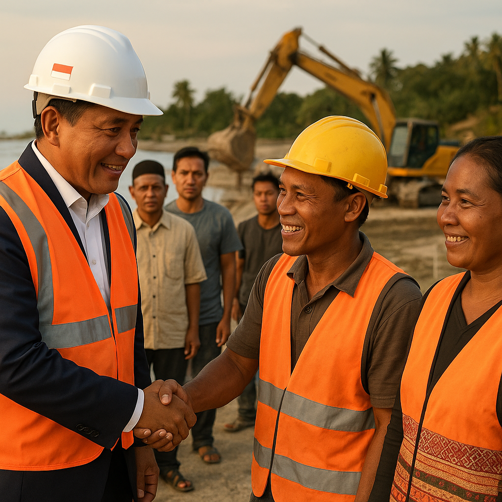 Menteri PUPR: Proyek Infrastruktur di Maluku Utara Prioritaskan Tenaga Lokal untuk Redam Konflik
